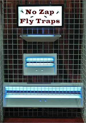 No Zap Fly Traps For Commercial Fly Control. Fly Light Traps for  restaurants and grocery stores. Restaurant FlyTraps - No Zap Fly Traps On  Sale!